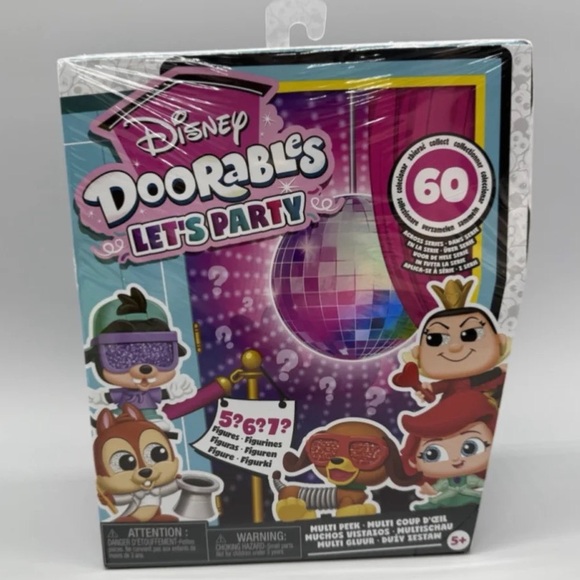 Disney Other - Disney Doorables Let's Party Mystery Figure Pack